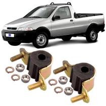 Kit Estabilizador Fiat Strada DianteiroCentral 1998 Até 2002 19MM - O Par Kit Estabilizador Fiat Strada DianteiroCentral 1998 Até 2002 19MM - O Par