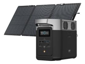 Kit Estação De Energia Ecoflow Delta 2 220v 1024wh + Painel 160w