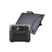 Kit Estação de Energia Ecoflow River 2 Pro Com Painel Solar Portátil Dobrável 110W