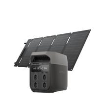 Kit Estação de Energia Portátil Ecoflow Delta 3 Com Painel Solar Dobrável 45w Usb C, Carregamento Rápido, Expansível Até 5kwh Kit Estação de Energia Portátil Ecoflow Delta 3 Com Painel Solar Dobrável 45w Usb C, Carregamento Rápido, Expansível Até 5kwh