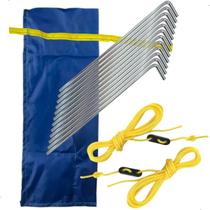 Kit estacas com cordinha- kala Kit estacas com cordinha- kala