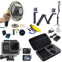 Kit Estanque Película Capa P go action pro hero 8 Black Mala Dome