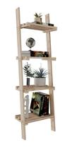 Kit Estante 4 Planos Feito De Madeira Organizar 100% Pinus Simples