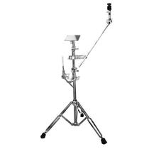 Kit Estante Bauer by Torelli BSP55 com suporte de pad de efeito, extensor de prato e haste 10.5mm