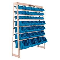 Kit Estante Organizador Com 49 Gavetas Azul 93016 Presto Kit Estante Organizador Com 49 Gavetas Azul 93016 Presto