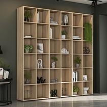 Kit Estante para Livros com 12 Nichos 221cm x 222cm Caracol Marrom/Castanho Kit Estante para Livros com 12 Nichos 221cm x 222cm Caracol Marrom/Castanho
