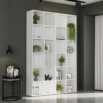 Kit Estante para Livros com 12 Nichos 221CMX148CM Caracol Branco