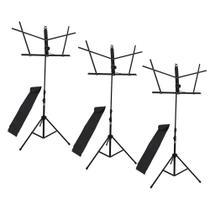 Kit Estante para Partitura Dobrável S1 New York com 3 unidades Kit Estante para Partitura Dobrável S1 New York com 3 unidades