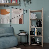 Kit Estante Simples Prático 140x50cm Oferta Lojas