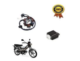 Kit Estator Bobinas Regulador Retificador Shineray Xy 50q Kit Estator Bobinas Regulador Retificador Shineray Xy 50q