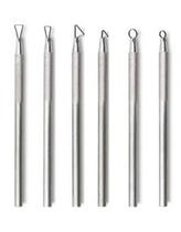 Kit Esteca Arame Aço Sinoart 06 Peças 13cm - Modelagem Kit Esteca Arame Aço Sinoart 06 Peças 13cm - Modelagem