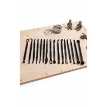 Kit Estecas 16 Peças Modelagem Massas e Argila