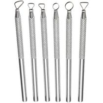 Kit Estecas de Metal para Modelar Sinoart com 6 Peças - SFT031 Kit Estecas de Metal para Modelar Sinoart com 6 Peças - SFT031