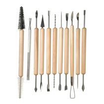Kit Estecas Para Artesanato Argila Biscuit Massa De Modelar Kit Estecas Para Artesanato Argila Biscuit Massa De Modelar