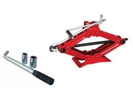 Kit Estepe Macaco Sanfona 1000 Kg + Chave Roda Alongável