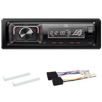 Kit Estereo Radio Jbl Som Carro + 4 Alto Falante Bravox 5pol