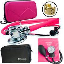 Kit Esteto Aparelho Pressao Premium Esfigmomanometro Oferta