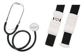 Kit Estetoscopio Adulto Premium + Garrote Kit Estetoscopio Adulto Premium + Garrote