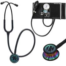 Kit Estetoscópio BIC Eternity + Esfigmomanômetro Pamed Com Bolsa - Enfermagem e Medicina