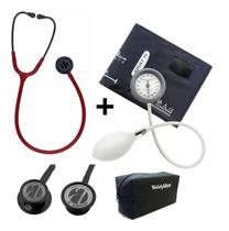 Kit Estetoscópio Bic Rainbow + Esfigmo Welch Allyn Ds44 Kit Estetoscópio Bic Rainbow + Esfigmo Welch Allyn Ds44