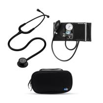 Kit Estetoscópio Littmann + Esfigmo + Case - Cores Variadas