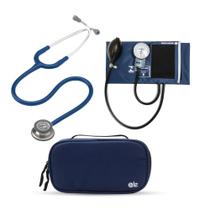 Kit Estetoscópio Littmann + Esfigmo + Case - Cores Variadas