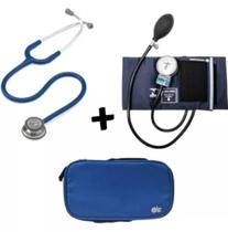 Kit Estetoscópio Littmann + Esfigmo + Case - Cores Variadas