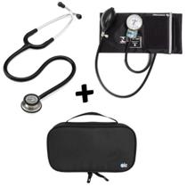 Kit Estetoscópio Littmann + Esfigmo + Case - Cores Variadas