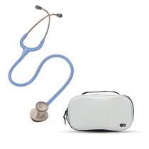 Kit Estetoscópio Littmann Lightweight + Case - Cores Variadas