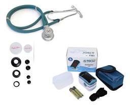 Kit Estetoscópio Rappaport Esfigmomanômetro Aneroide Completo