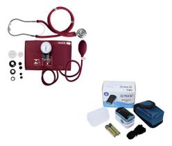 Kit Estetoscópio Rappaport Esfigmomanômetro Aneroide Completo