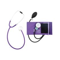 Kit Estetoscópio Unisson + Esfigmomanômetro Colorido Pamed