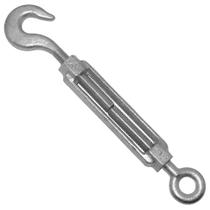 Kit Esticador Leve Cabo Aço Gancho X Olhal 3/4" M20 4 Un - SIVA Kit Esticador Leve Cabo Aço Gancho X Olhal 3/4" M20 4 Un - SIVA