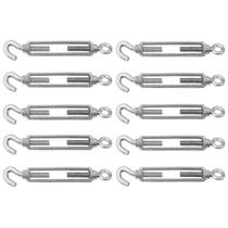 Kit Esticador Para Cabo De Aço Gancho/olhal 3/16'' 3,0001 (Com 10 Unidades) - Nord