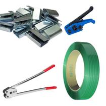 Kit - Esticador + Selador + Selo + Fita De Arquear Pet 19mm