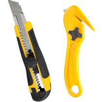 Kit Estilete 18mm Es218 + Estilete De Segurança Vonder Kit Estilete 18mm Es218 + Estilete De Segurança Vonder