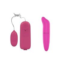Kit Estimulador Feminino Bullet e Vibro Ponto G Golfinho