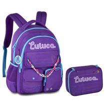 Kit Estojo Box + Mochila Luluca Oficial Soft 2025 - Clio