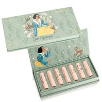 Kit Estojo C/ 7 batons Bala Branca de Neve - Disney - Fenzza - Edição Limitada