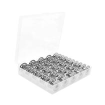 Kit Estojo com 25 Bobinas Baixas de Metal para Máquina de Costura Doméstica 172222