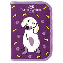 Kit Estojo Completo Faber-Castell Pets Cachorro com 18 Peças Escolar Rosa Kit Estojo Completo Faber-Castell Pets Cachorro com 18 Peças Escolar Rosa