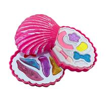 Kit Estojo de Maquiagem Infantil Happy Girls Fundo do Mar Kit Estojo de Maquiagem Infantil Happy Girls Fundo do Mar