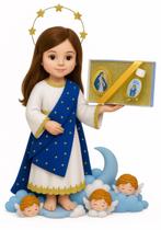 Kit / Estojo de Nossa Senhora da Conceição Devoção Fé Gratidão