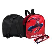 Kit Estojo E Lancheira Escolar Infantil Spider Menino Kit Estojo E Lancheira Escolar Infantil Spider Menino