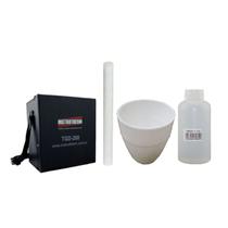 Kit Estojo Frasco Copo Água Destilada Protetor Sensor Bulbo Seco Utilizado Medidor Stress Térmico Tgd-200 Instrutherm