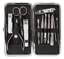 Kit Estojo Manicure Cortar Desencravar Unhas Mãos Pés Kit Estojo Manicure Cortar Desencravar Unhas Mãos Pés