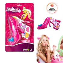 Kit Estojo Maquiagem Infantil Gloss + Embalagem P/ Presente