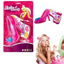 Kit Estojo Maquiagem Infantil Gloss - Maquiagem Para Boneca com Estojo Sapatinho - PANAMI Kit Estojo Maquiagem Infantil Gloss - Maquiagem Para Boneca com Estojo Sapatinho - PANAMI