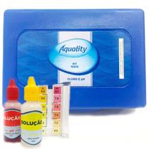 Kit Estojo Medidor De Cloro E Ph Água De Piscina Kit Estojo Medidor De Cloro E Ph Água De Piscina