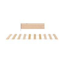 Kit Estrado com Grade para Cama Club House Wood Casatema MadeiraOriginals Marrom/Branco